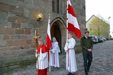 Lumen Christi - Auferstehungsmesse in St. Crescentius (Foto: Karl-Franz Thiede)